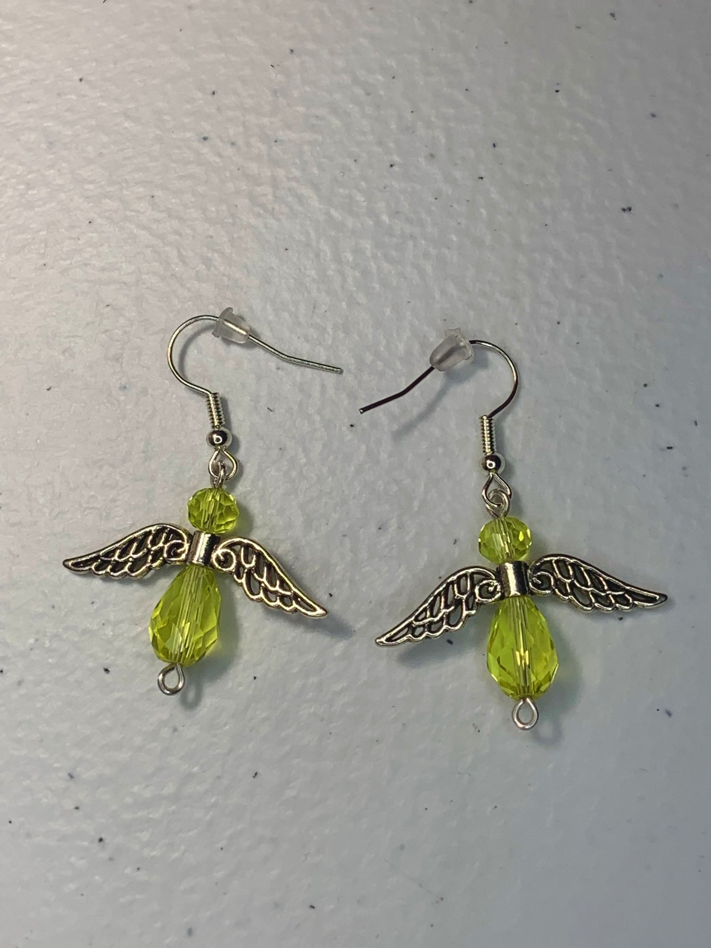 Yellow Angel Earrings