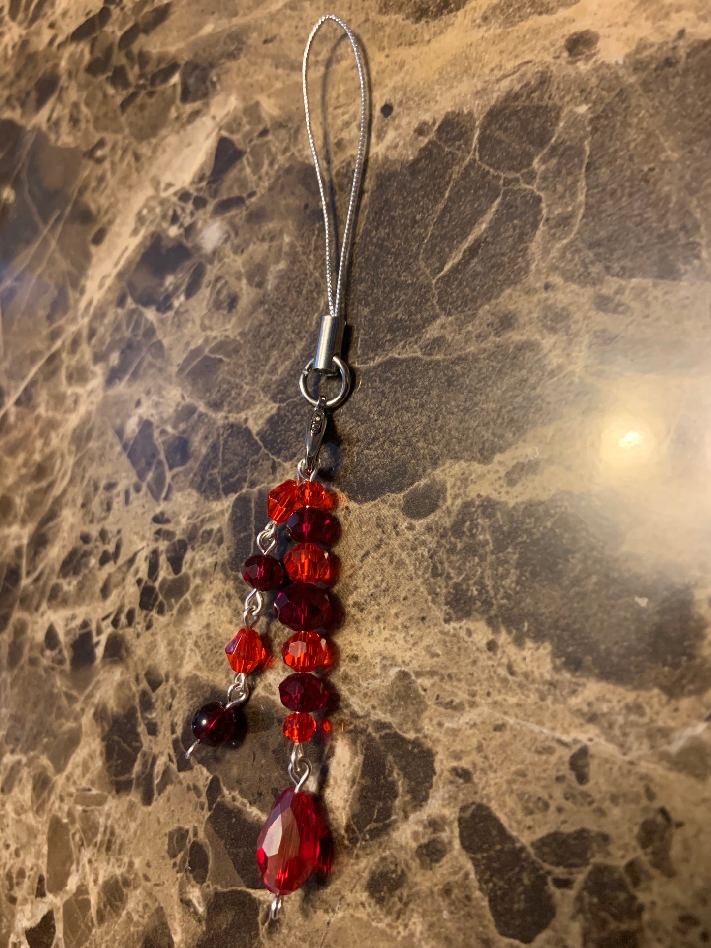 Red phone charm